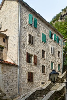 Monterosso al italy 'nin tarihi köyünün manzarası