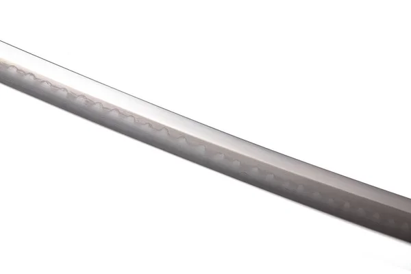 Beyaz Arka Planda Japon Kılıç Bıçağı Çin Yapımı Demirci Birkaç — Stok fotoğraf