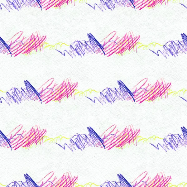 Scribble hand drawn pattern — Stock Photo, Image