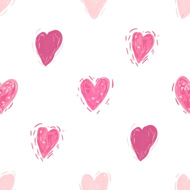 Kalpli kusursuz desen. Sevgililer Günü Arkaplanı