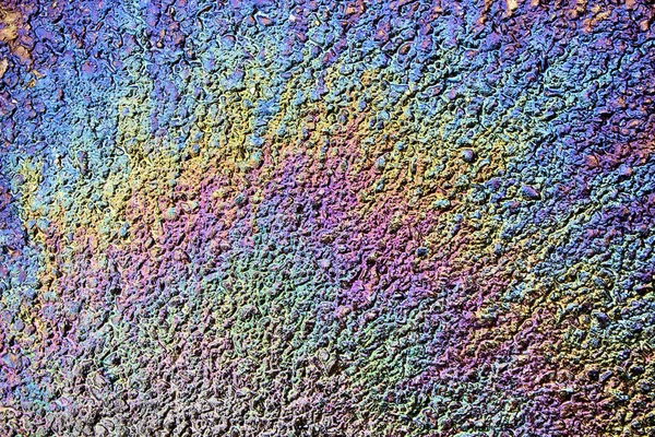 Abstract Texture Oil Wet Asphalt — Stock Photo, Image