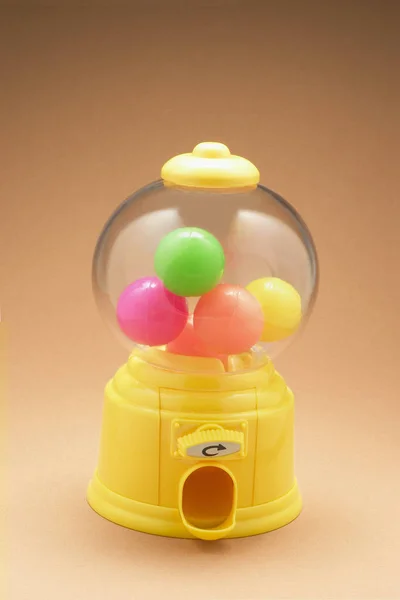 Boules Couleur Dans Bubblegum Machine — Photo