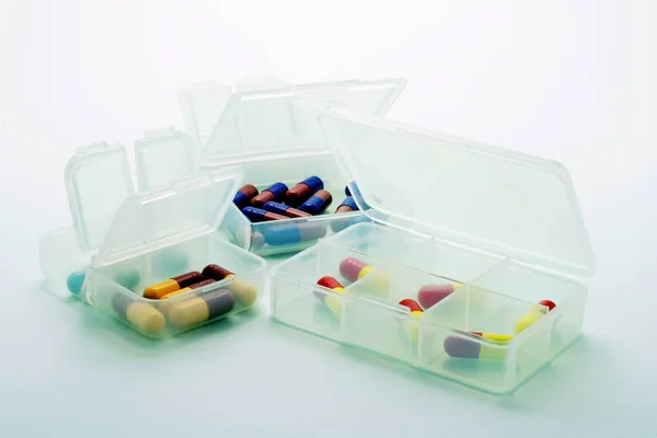 Pills Pill Boxes — Stock Photo, Image