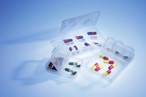 Pills Pill Boxes — Stock Photo, Image
