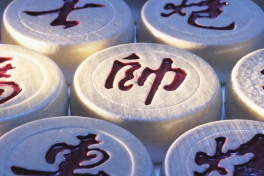 Çin Satrancı yakın çekim