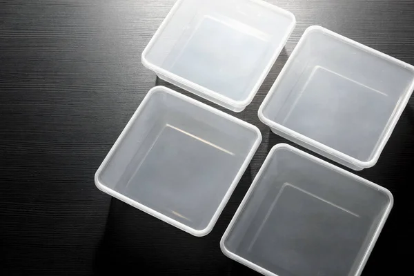 Empty Plastic Containers — Stock Photo, Image