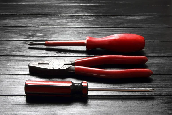 Row of Hand Tools — Stock Photo, Image