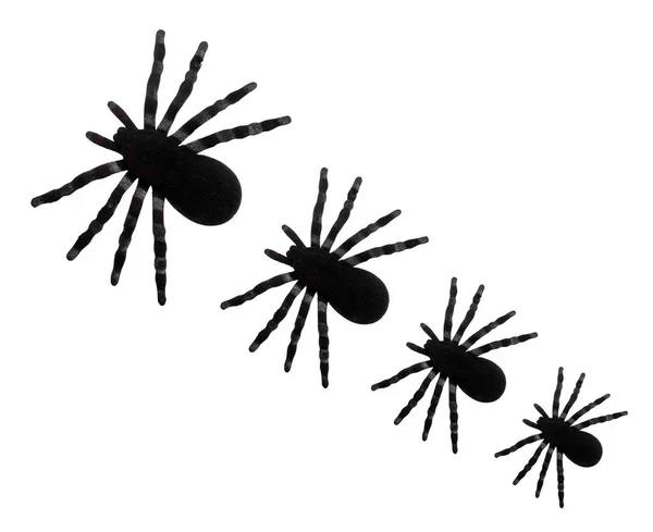 Toy Halloween Spiders — Stock Photo, Image