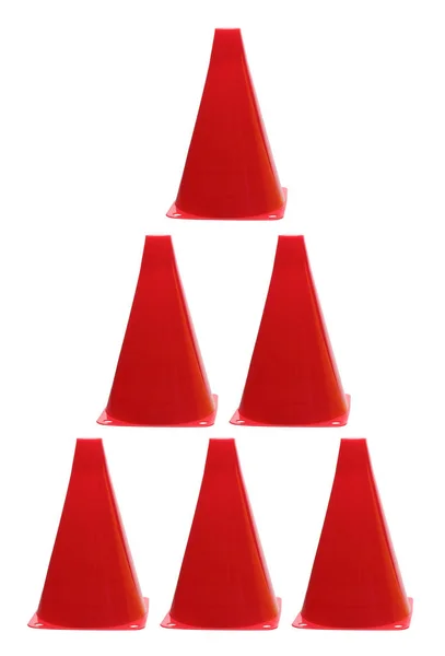Arrangement of Traffic Cones — Stock Photo, Image