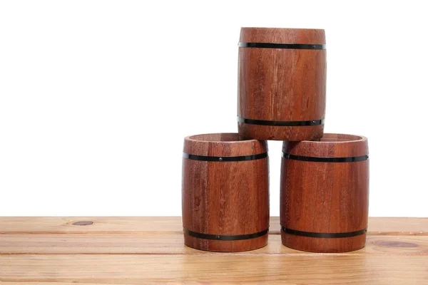 Miniature Wine Barrels — Stock Photo, Image