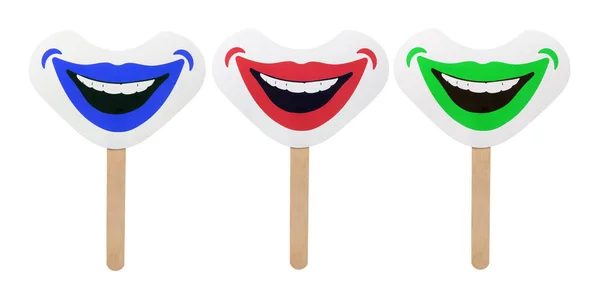 Smiley Face Masks — Stock Photo, Image