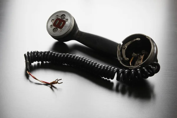 Gebroken Vintage handset — Stockfoto