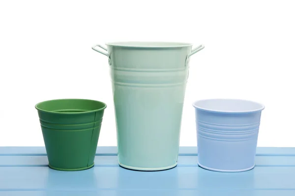 Big and Small Flower Pots — Stock Photo, Image