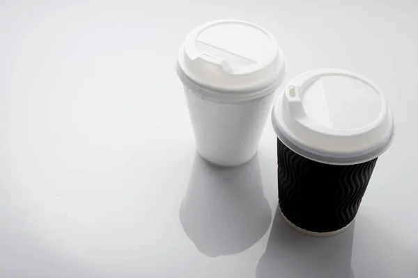 Disposal Coffee Cups — Stock Photo, Image