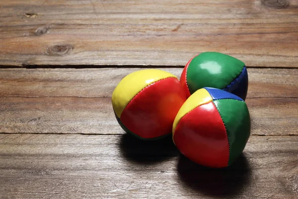 Three Juggling Balls — Stock Photo, Image