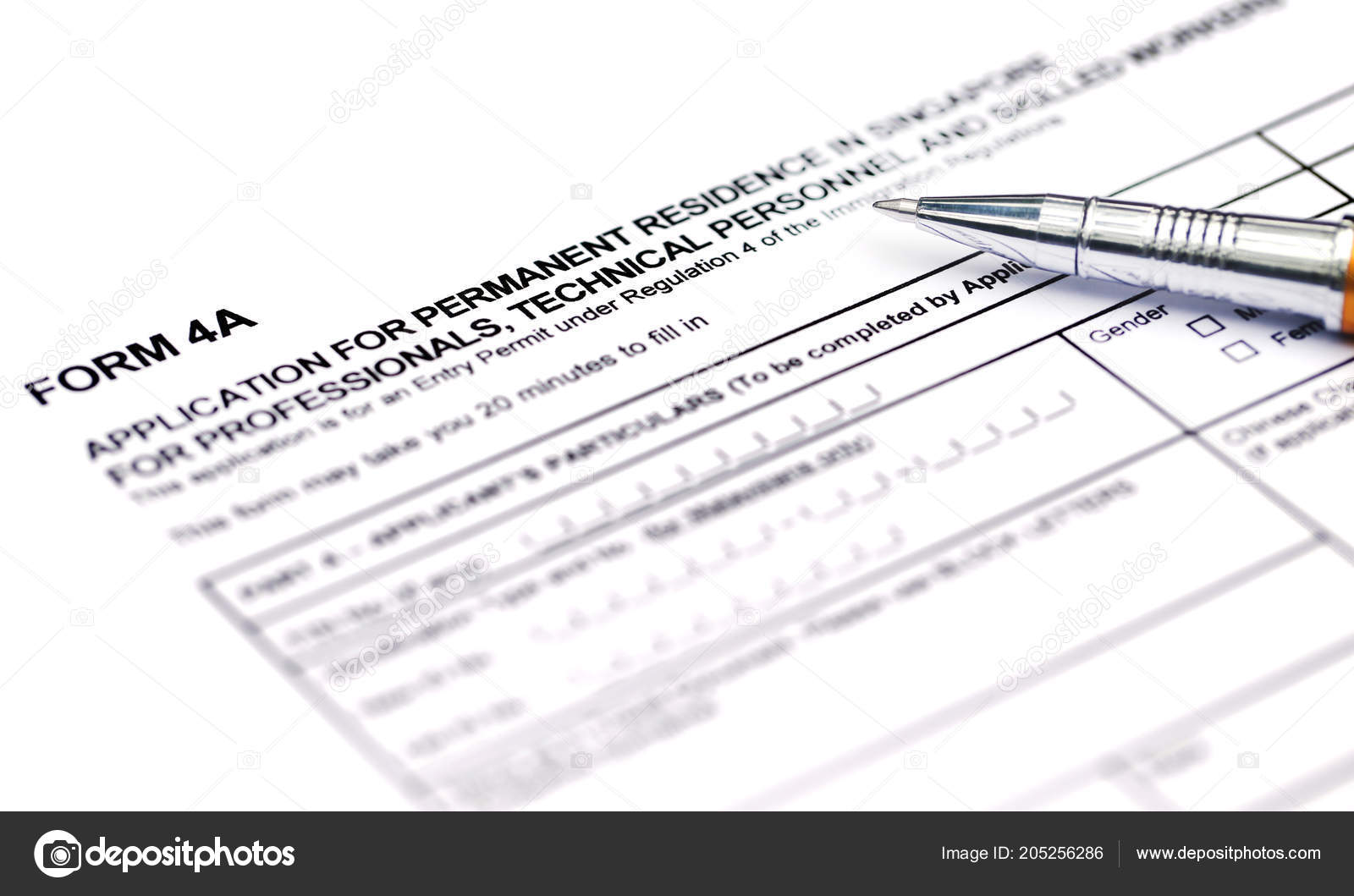 Visa Application Form Details Ballpoint Stock Photo Bdspn74 205256286 visa-application-form-details-ballpoint-stock-photo-bdspn74-205256286