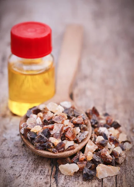 Frankincense Dhoop Natural Aromatic Resin Used Perfumes Incenses — Stock Photo, Image