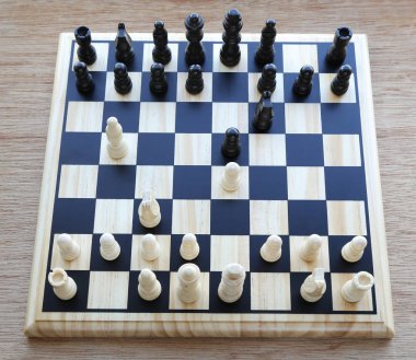 Satranç farklı parçaları ile Yönetim Kurulu