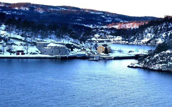 Oslofjorden Som Turist Intresse Från Ett Kryssningsfartyg — Stockfoto