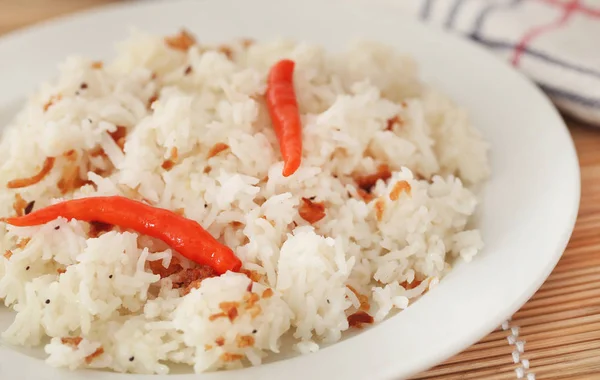 Polao or pilaf is specially cooked rice — Stock Photo, Image