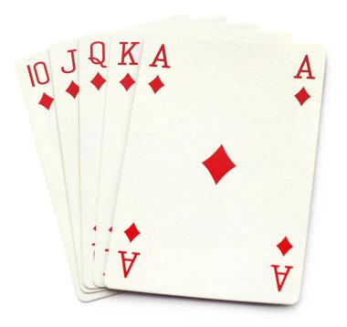 Straight flush poker oynamak için