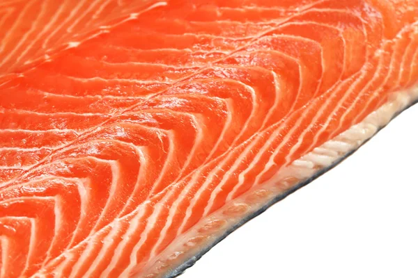 Неприготовленный лосось — стоковое фото