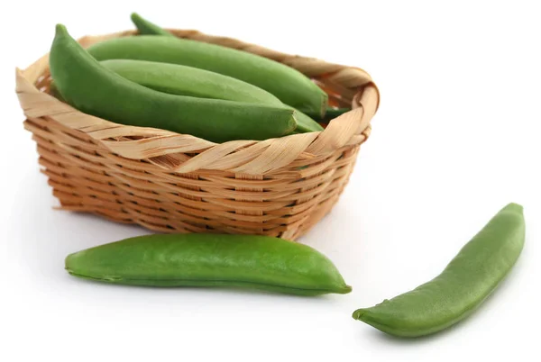 Guisantes verdes enteros — Foto de Stock