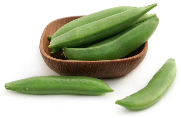 Whole green peas — Stock Photo, Image