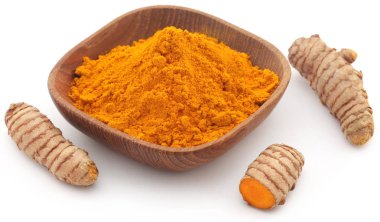 Toz ile ham zerdeçal