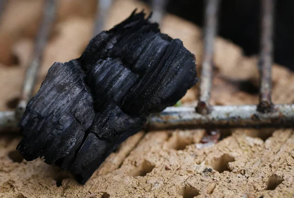 Carbón para barbacoa — Foto de Stock