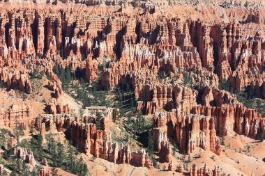 Utah'ın güneybatısındaki Bryce Kanyonu Milli Parkı. Amerika Birleşik Devletleri