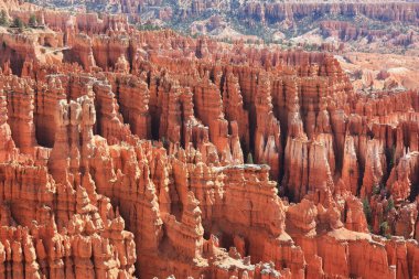 Utah'ın güneybatısındaki Bryce Kanyonu Milli Parkı. Amerika Birleşik Devletleri