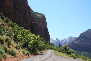 Zion National Park  in southwestern Utah . USA