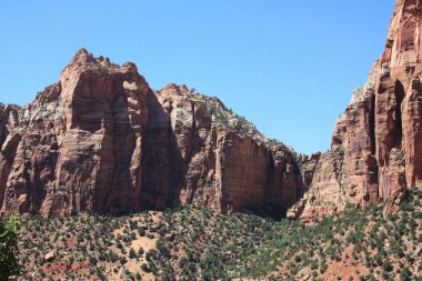 Zion National Park  in southwestern Utah . USA