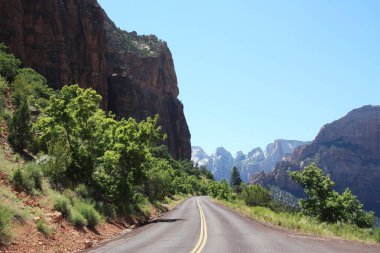 Zion National Park  in southwestern Utah . USA