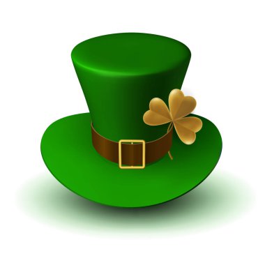 Download Green Hat With Belt And Buckle Free Vector Eps Cdr Ai Svg Vector Illustration Graphic Art