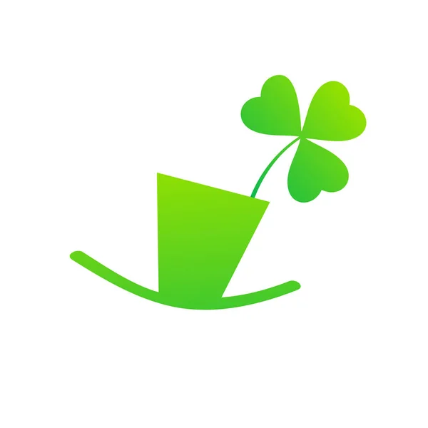 День Святого Patricks емблема, логотип, символ — стоковий вектор