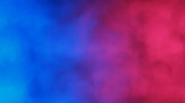 Blaue und rote abstrakte Rauchwolken — Stockfoto