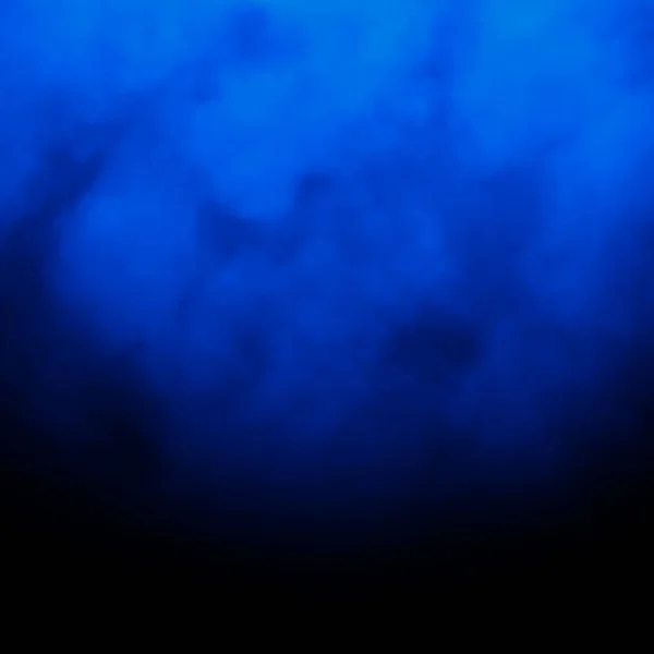 Blaue abstrakte Rauchwolke — Stockfoto