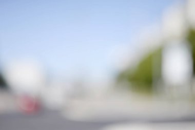 arka plan bulanık, şehir trafik