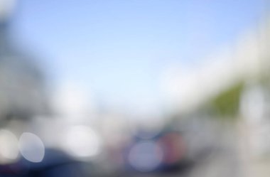 arka plan bulanık, şehir trafik