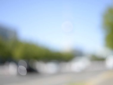 arka plan bulanık, şehir trafik