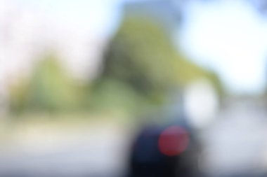 arka plan bulanık, şehir trafik