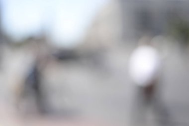 arka plan bulanık, şehir trafik