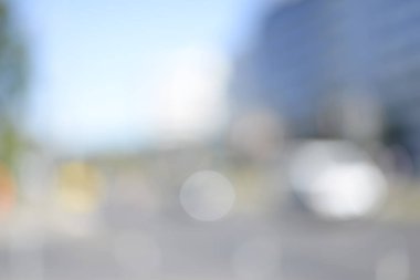 arka plan bulanık, şehir trafik