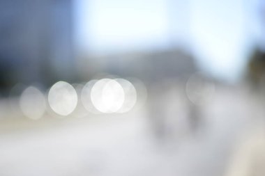 arka plan bulanık, şehir trafik