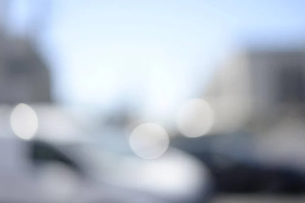 Blurred Background City Traffic — Stock Photo, Image