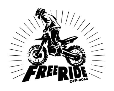 Tepede Biker silueti