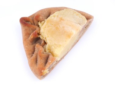 Beyaz arka plan üzerinde köftesi