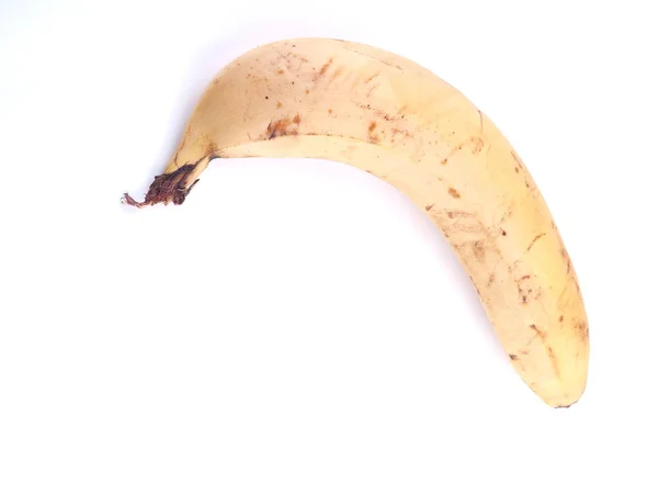 Bananas Fundo Branco — Fotografia de Stock